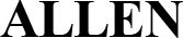 Allen logo